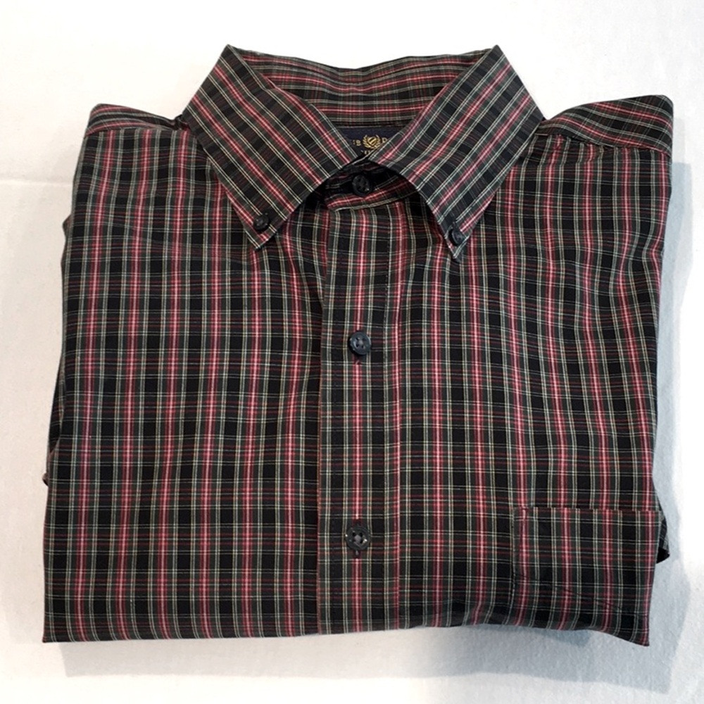 Club Room Plaid Button Down Shirt